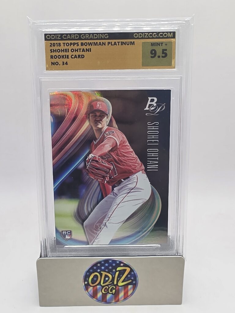 2018 Topps Bowman Platinum Shohei Ohtani #34