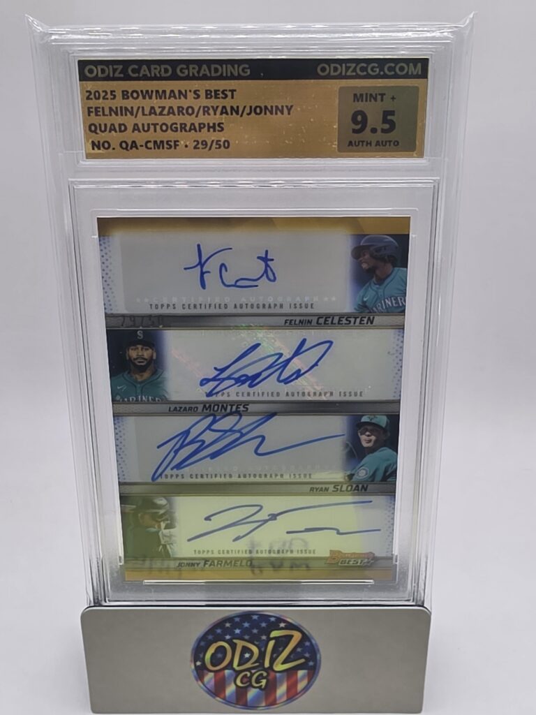 2025 Bowman’s Best FELNIN/LAZARO/RYAN/JONNY #QA-CMSF
