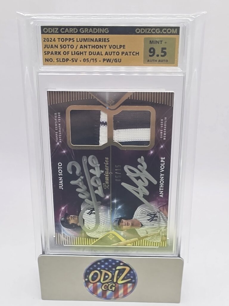 2024 Topps Luminaries Juan Soto / Anthony Volpe #SLDP-SV