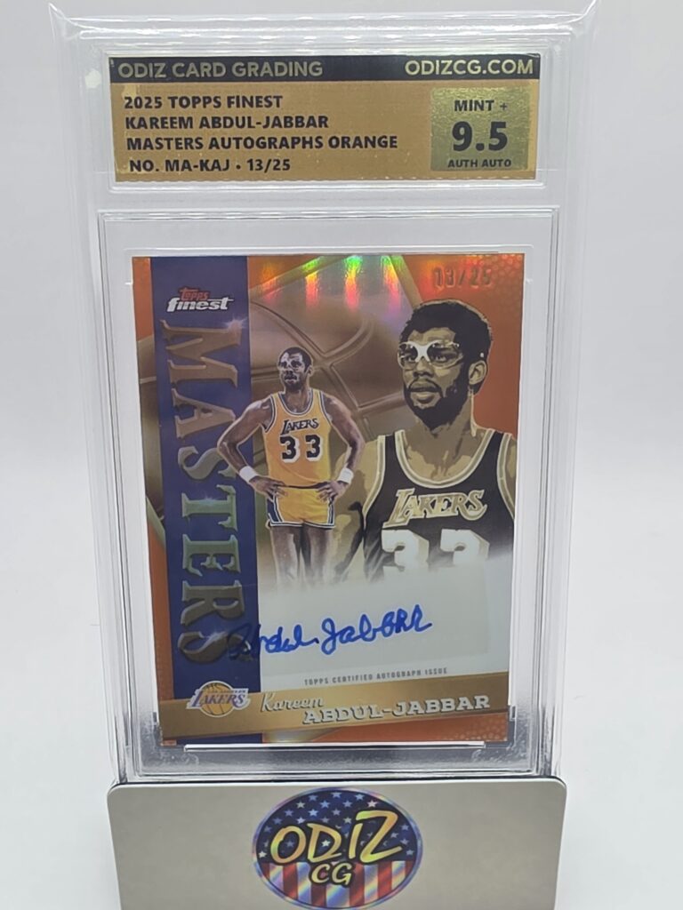 2025 Topps Finest Kareem Abdul-Jabbar #MA-KAJ