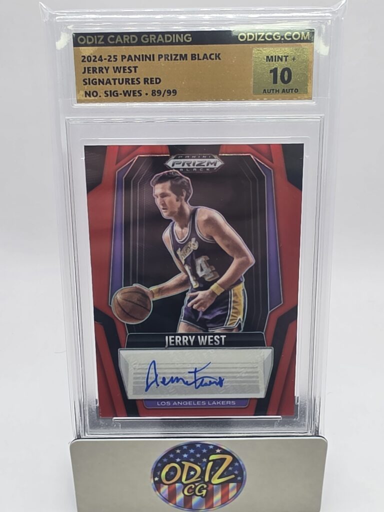 2024-25 Panini Prizm Black Jerry West #SIG-WES